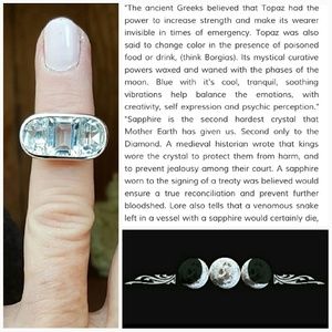 14KWG, 7.50 Carat, Icy White Topaz w/Diamonds Ring